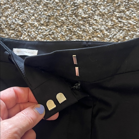 NWOT Loft The Riviera Classic Black Women's Shorts 4 - Picture 3 of 6